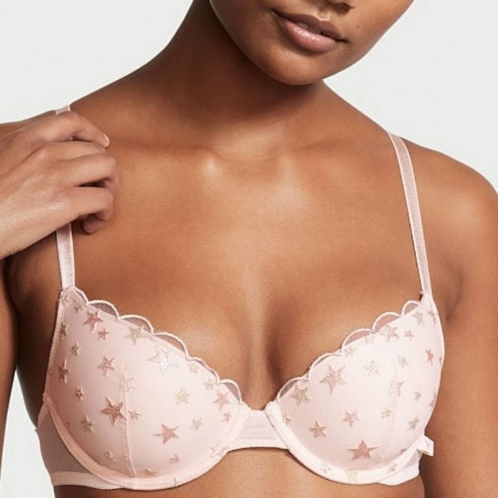 VICTORIA'S SECRET Lightly Lined Bra Pink Fizz 💖✨️